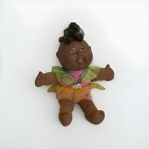 Cabbage Patch Kids Fairies Doll 2009 African American Brown Hair Brown Eyes